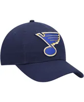 Women's Navy St. Louis Blues Primary Logo Adjustable Hat