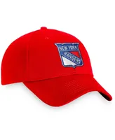 Men's Red New York Rangers Core Adjustable Hat