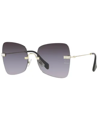 Miu Miu Women's Sunglasses, Mu 50WS - Pale Gold