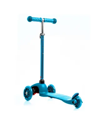 Rugged Racers Kids Scooter with Adjustable Height and Led Wheels