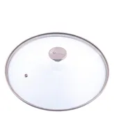 Victoria Glass Lid with Stainless Steel Knob for 13" Skillet
