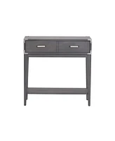 Leick Home Beckett Hall Stand, Anthracite, Pewter