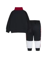 Jordan Baby Boys Jumpman Air Blocked Tricot Jacket and Jogger Pants, 2 Piece Set