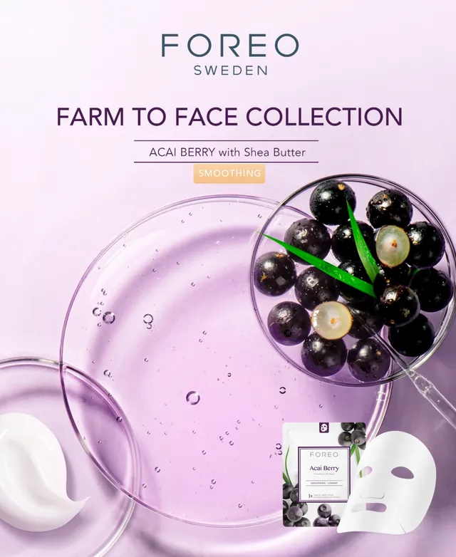 Foreo Farm Face - Rose, Sheet Americas Bulgarian Las Plaza Mask | To 3