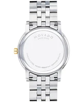 Movado Men's Swiss Museum Classic Diamond-Accent Two