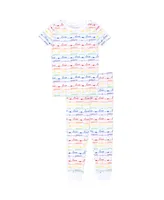 Pajamas for Peace and Love Toddler Boys Girls 2-Piece Pajama Set