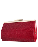 Nina Women's Crystal Frame Clutch