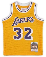 Infant Boys and Girls Magic Johnson Gold Los Angeles Lakers Retired Player Jersey