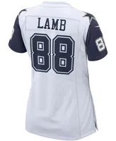 Women's CeeDee Lamb White Dallas Cowboys Game Jersey