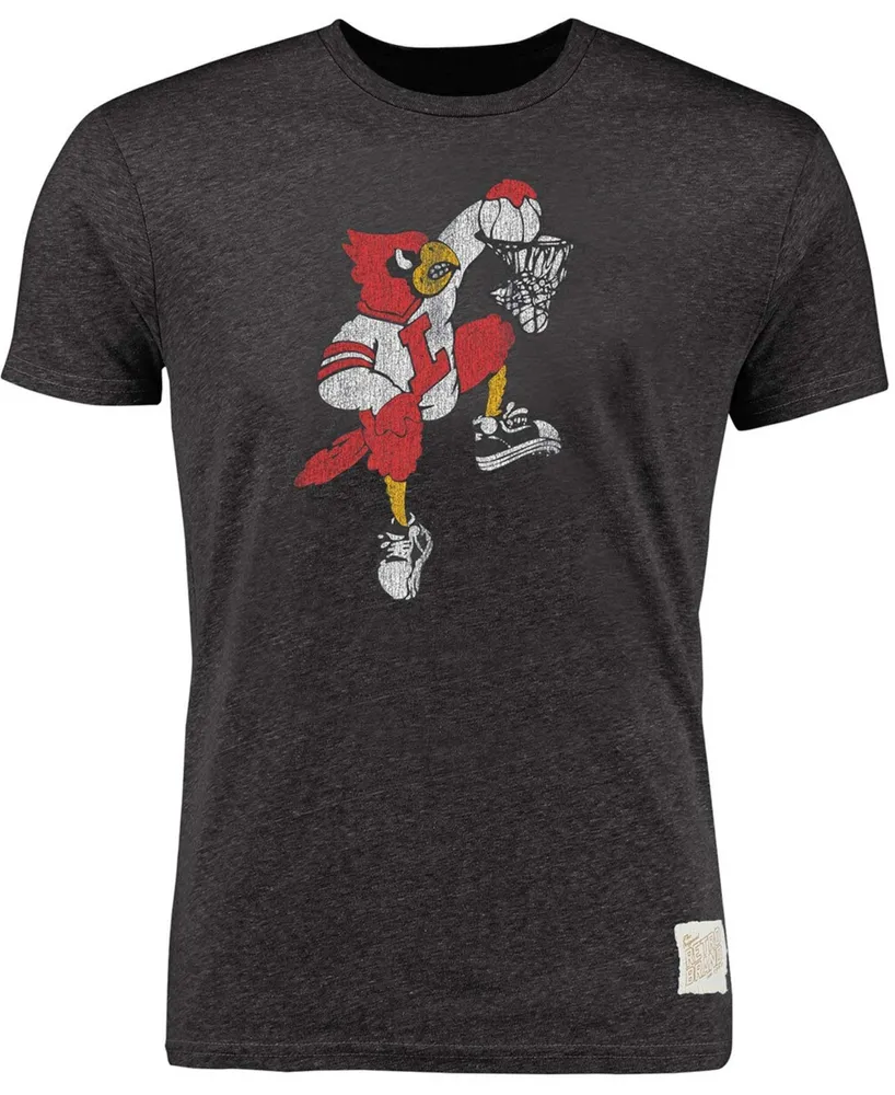 Women's Homefield Heathered Gray Louisville Cardinals Vintage