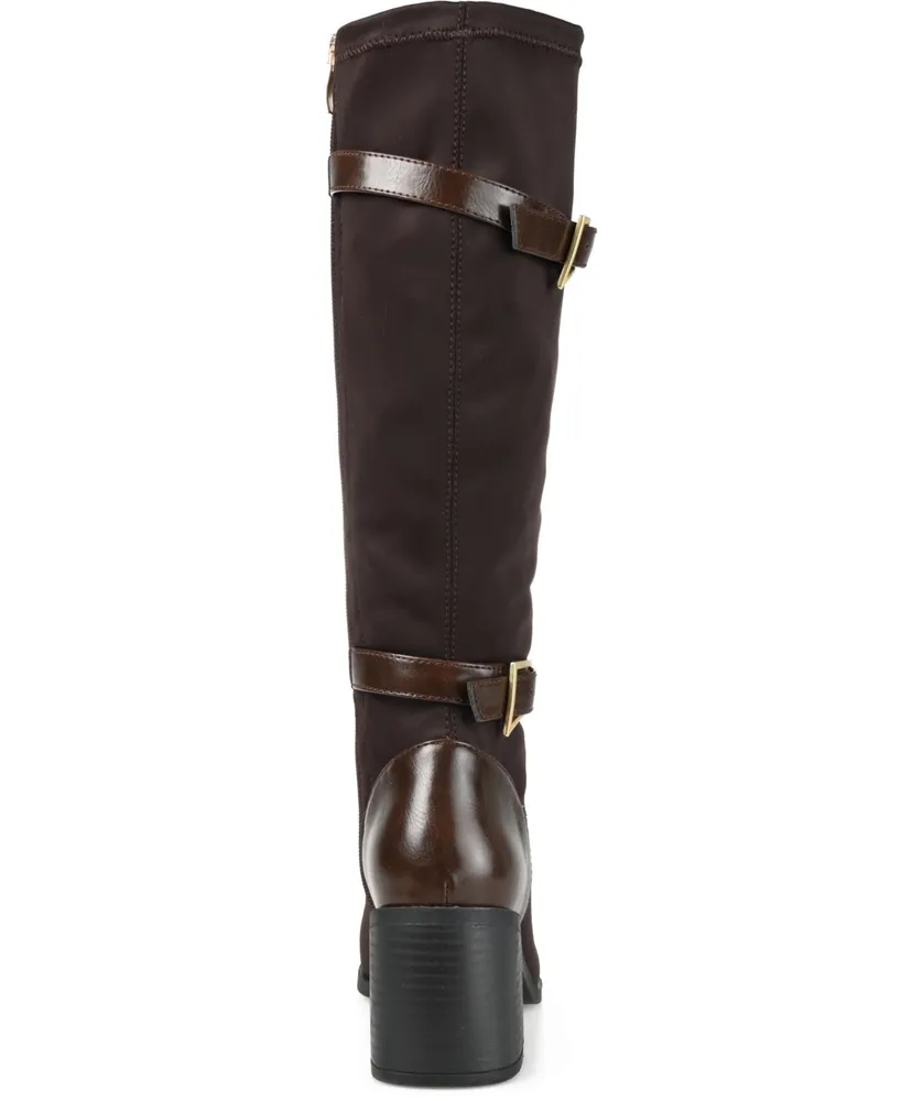 Journee Collection Women's Gaibree Extra Wide Calf Knee High Boots