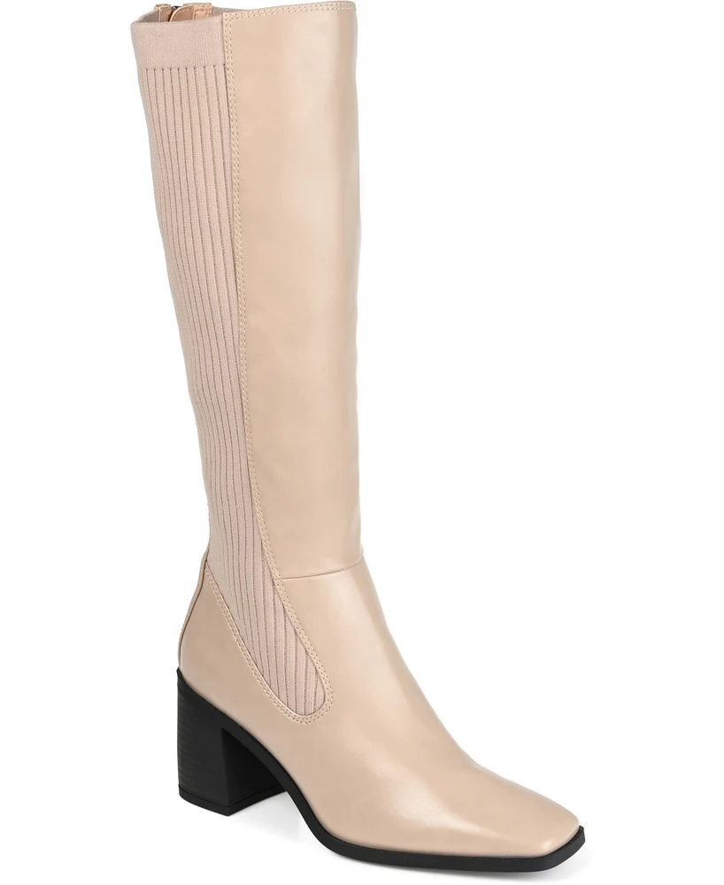 Journee Collection Women's Winny Wide Calf Boots