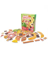 Junior Learning Food Fractions Educational Learning Set, 129 Pieces