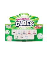 Junior Learning Sentence Cubes Educational Learning Set, 9 Cubes