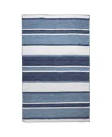 Liora Manne' Sorrento Boat Stripe 5' x 7'6" Outdoor Area Rug