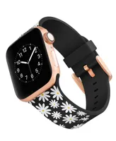 WITHit Dabney Lee Daisy Darling Silicone Band Compatible with 42/44/45/Ultra/Ultra 2 Apple Watch