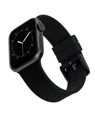 WITHit Black Woven Silicone Band Compatible with 38/40/41mm Apple Watch