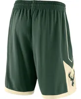 Men's Green 2019/20 Milwaukee Bucks Icon Edition Swingman Shorts