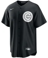 Nike Men's Black Chicago Cubs Lights Out Replica Jersey