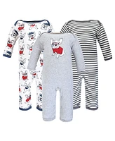 Hudson Baby Boys Cotton Coveralls