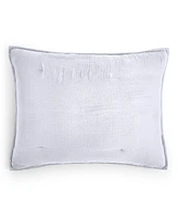 Oake Textured Gauze Sham, Standard, Created for Macy's