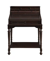 Milo 10-Drawer Secretary Desk