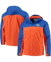 Men's Royal, Orange Florida Gators Glennaker Storm Full-Zip Jacket