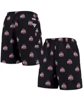 Men's Black Ohio State Buckeyes Backcast Ii 8" Omni-Shade Hybrid Shorts