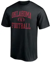 Men's Fanatics Black Oklahoma Sooners First Sprint Team T-shirt