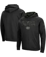 Men's Colosseum Black Arizona Wildcats Oht Military-Inspired Appreciation Camo Pullover Hoodie