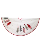 Kurt Adler 50" Tree Embroidered Tree Skirt