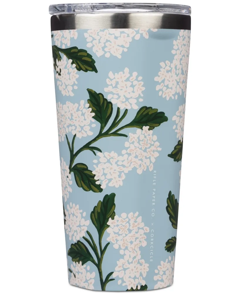 Corkcicle 16 oz Rifle Paper Co. Lively Floral Coffee Mug - Mint