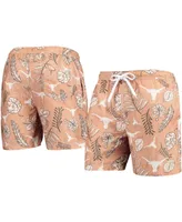 Men's Texas Orange Texas Longhorns Vintage-Like Floral Swim Trunks