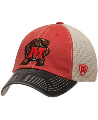 Men's Red Maryland Terrapins Offroad Trucker Adjustable Hat