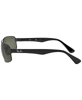 Ray-Ban Men's Polarized Sunglasses, RB3445 64