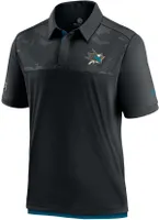 Fanatics Branded Men's San Jose Sharks Authentic Pro Locker Room Team Polo