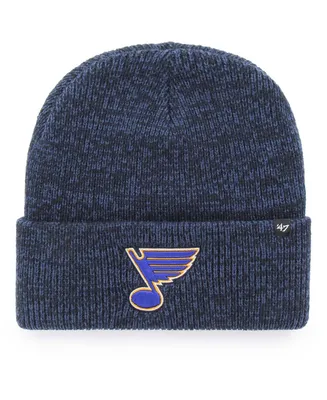 Men's Navy St. Louis Blues Brain Freeze Cuffed Knit Hat