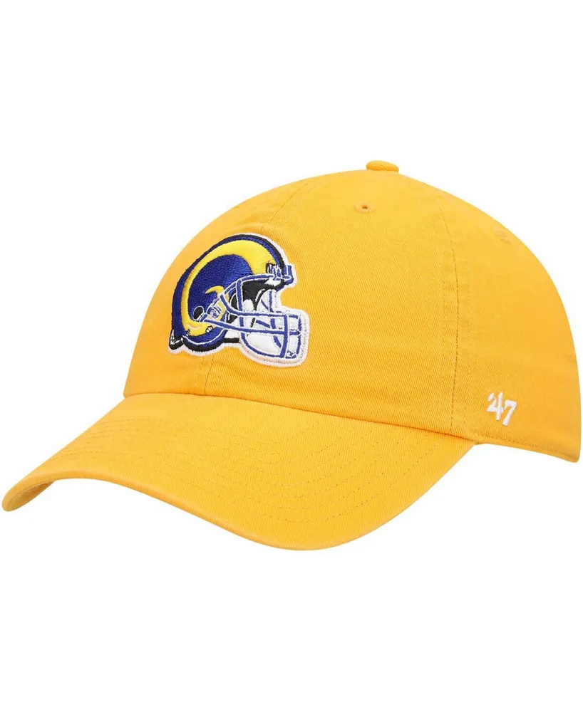 Men's '47 Bone Los Angeles Rams Secondary Clean Up Adjustable Hat