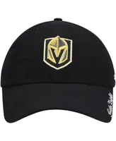 Women's Black Vegas Golden Knights Team Miata Clean Up Adjustable Hat