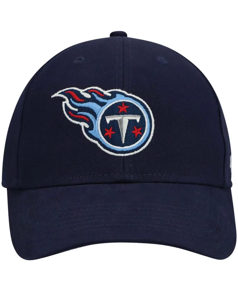 Boys Navy Tennessee Titans Basic Mvp Adjustable Hat