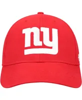 Boys Red New York Giants Basic Secondary Mvp Adjustable Hat