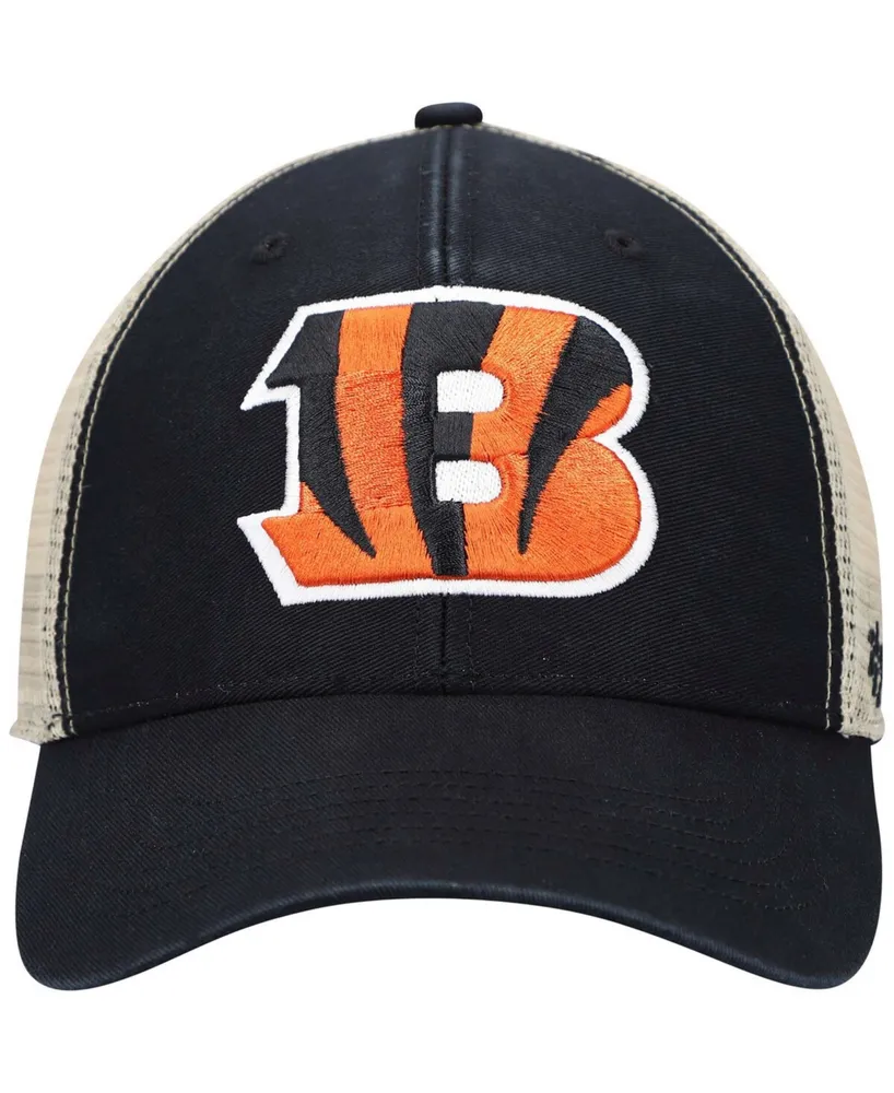 Men's Black Cincinnati Bengals Flagship Mvp Snapback Hat