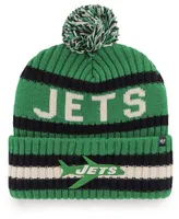 Men's Kelly Green New York Jets Legacy Bering Cuffed Knit Hat with Pom