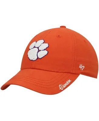 Women's Orange Clemson Tigers Miata Clean Up Logo Adjustable Hat