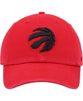 Men's Red Toronto Raptors Team Clean Up Adjustable Hat