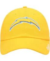 Women's Gold-Tone Los Angeles Chargers Miata Clean Up Secondary Logo Adjustable Hat - Gold