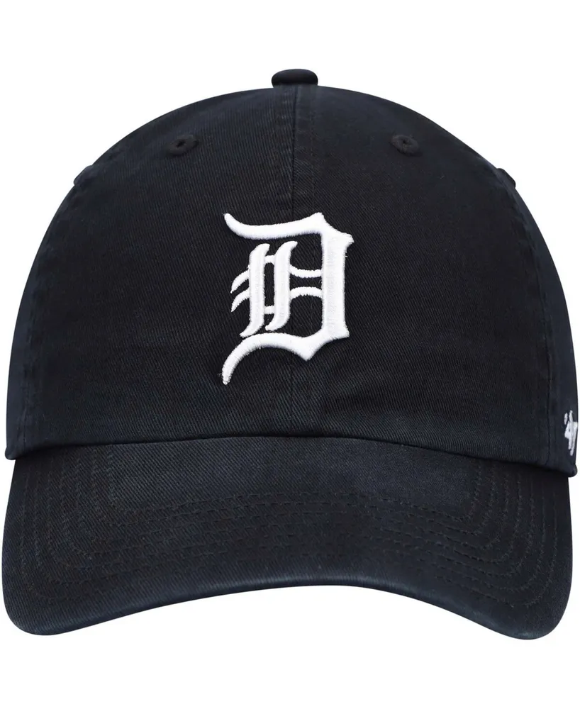 Boys Navy Detroit Tigers Team Logo Clean Up Adjustable Hat