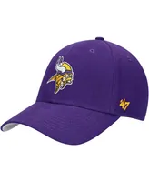 Boys Purple Minnesota Vikings Basic Mvp Adjustable Hat