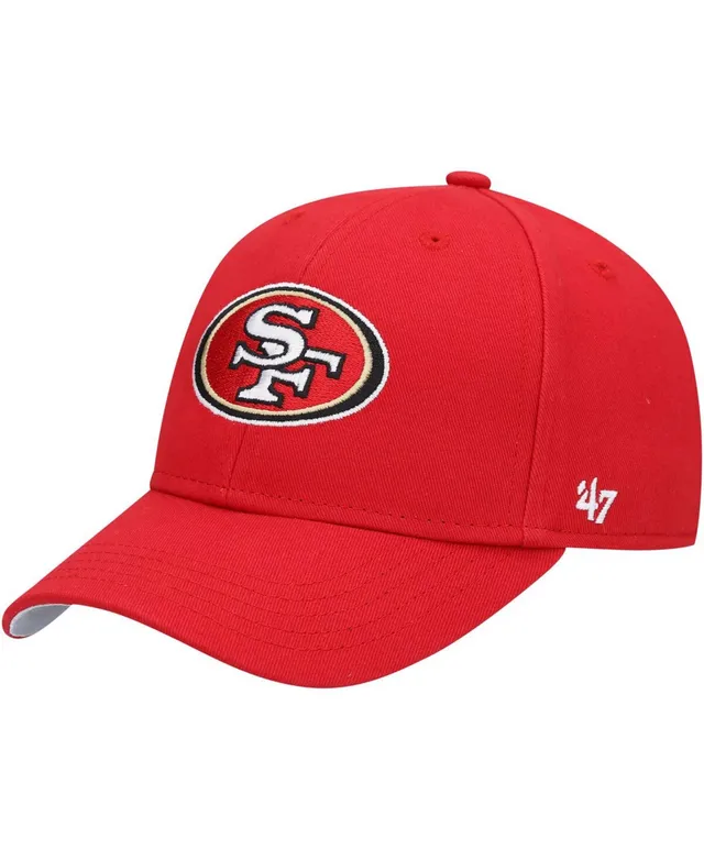 San Francisco 49ers Preschool Jacquard Tassel Knit Hat with Pom -  Scarlet/Gold