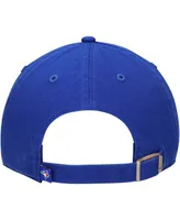 Boys Royal Toronto Blue Jays Team Logo Clean Up Adjustable Hat